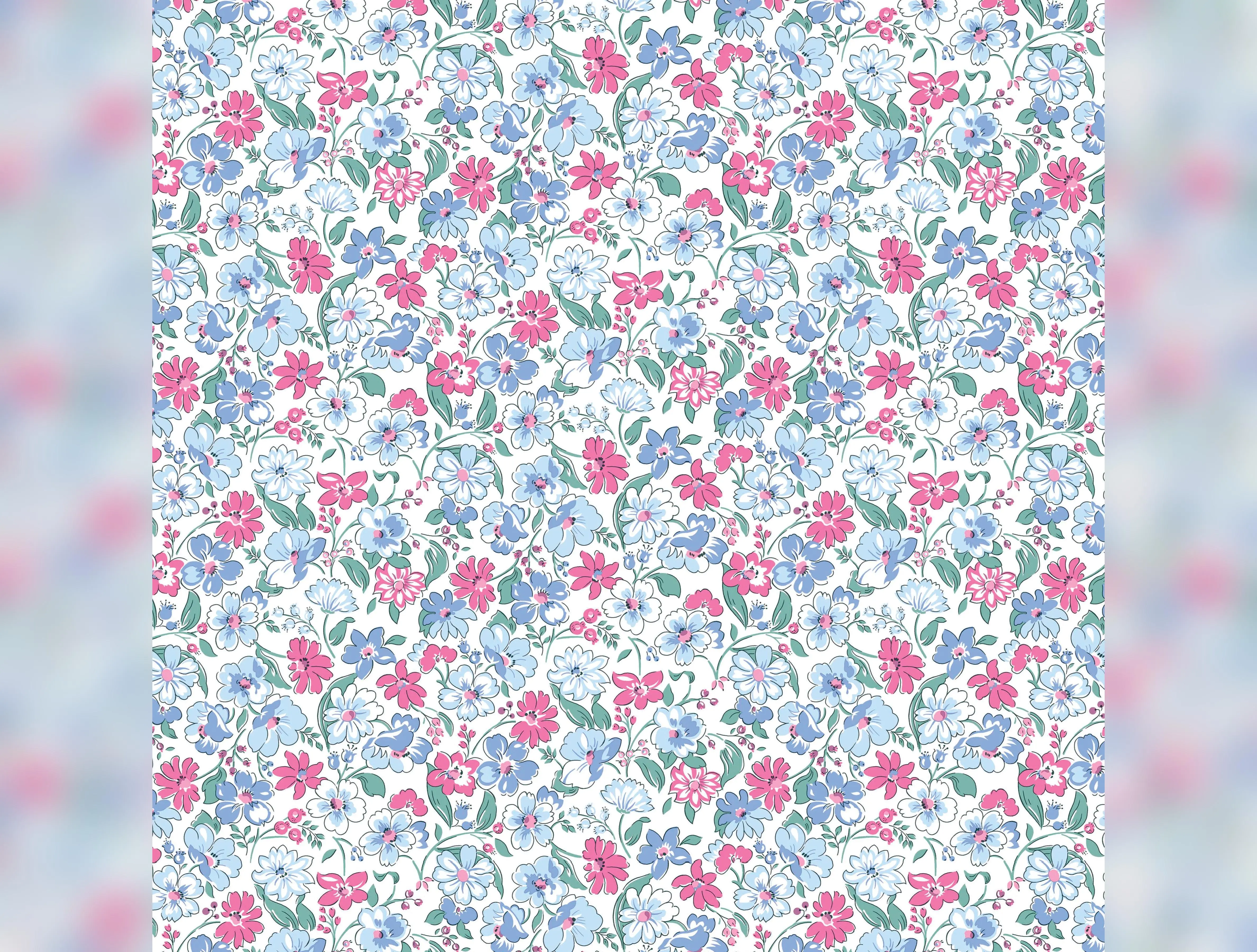 Heirloom Collection | Floral Joy A by Liberty Fabrics for Riley Blake Designs | 016668114A