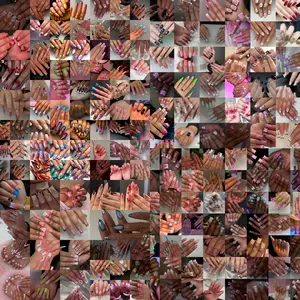 30 pairs of nail art set |   Includes various fashionable designs, including rhinestones, hearts and nude, pink and mixed color patterns |   Suitable for any occasion, reusable |   Includes jelly glue and nail files