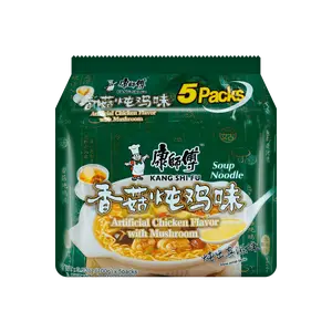 MASTER KONG Instant Noodles Mushroom Chicken Flavor 5 Pack 100g