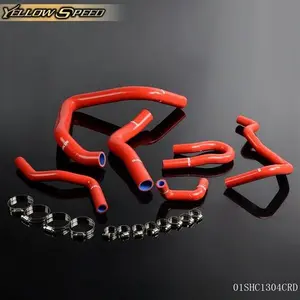 Red Silicone Radiator Hose Kit Fit For Honda Civic Type-R EK4 EK9 DC2 B16A B16B