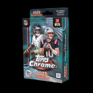 2025 NFL TOPPS CHROME HANGER BOX