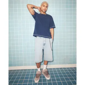 Hollister Super Baggy Painter Jean Shorts Hollister Super Baggy Painter Jean Shorts