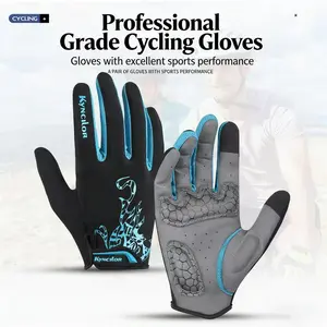 Kyncilor Summer Full-Finger Cycling Gloves for Men & Women | Professional Lightweight, Breathable