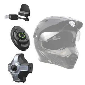 Motorcycle helmet HUD head-up display navigation device motorcycle driving record Bluetooth headphones,rear view mirror camera