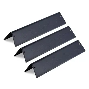 VEVOR Flavorizer Bars, 15 in Grill Replacement Part, for Weber Spirit I & II 200 Series Grills, Including Spirit ll E-210, ll E-220, ll S-210, E-210, S-210, Porcelain-enameled Steel Heat Plate, 3 Pack
