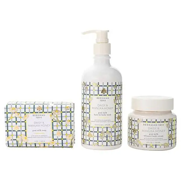 Beekman 1802 3-Piece Daisy & Manuka Honey Body Care Set Beekman 1802 3-Piece Daisy & Manuka Honey Body Care Set