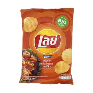 Lay's Thailand BBQ Wave Potato Chips 69g - BT21 Collaboration Limited Edition 【Packaging May Vary】