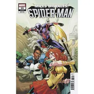 MILES MORALES: SPIDER-MAN #35 LOGAN LUBERA 5-PART CONNECTING VARIANT (RELEASE: 7/9/25)