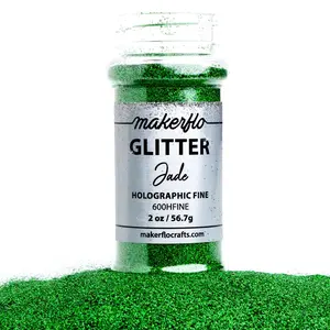 Makerflo Holographic Fine Glitter - Jade