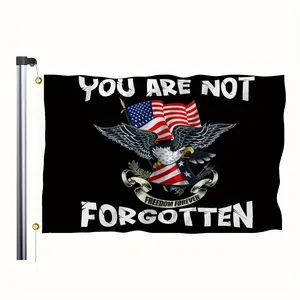 [Outdoor Garden Decoration] 90*150Cm Eagle Flag - A Tribute to The USA, Symbolizing Eternal Freedom for Outdoor And Garden Decoration