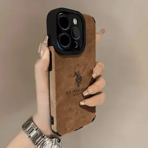 Vintage Polo Knight Logo  Phone case - Advanced Chameleon IMD Phone Case for Iphone 11 12 13 14 15 16 17 Pro Max Plus Shockproof Hard Frosted Back Cover, Full Coverage Camera Lens Protection Phone Case