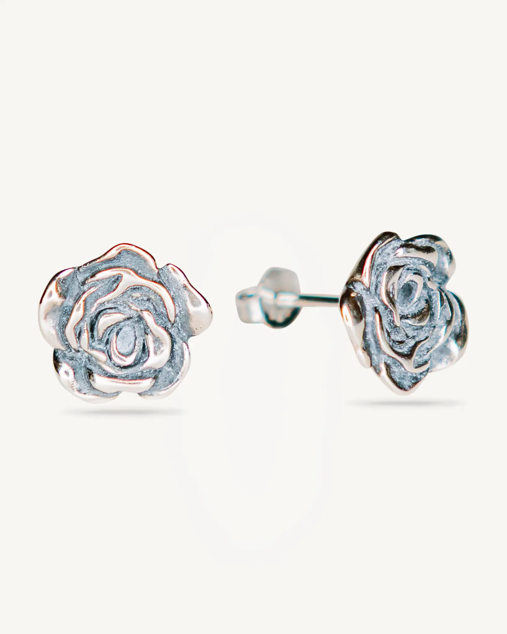 Rose Stud Earrings