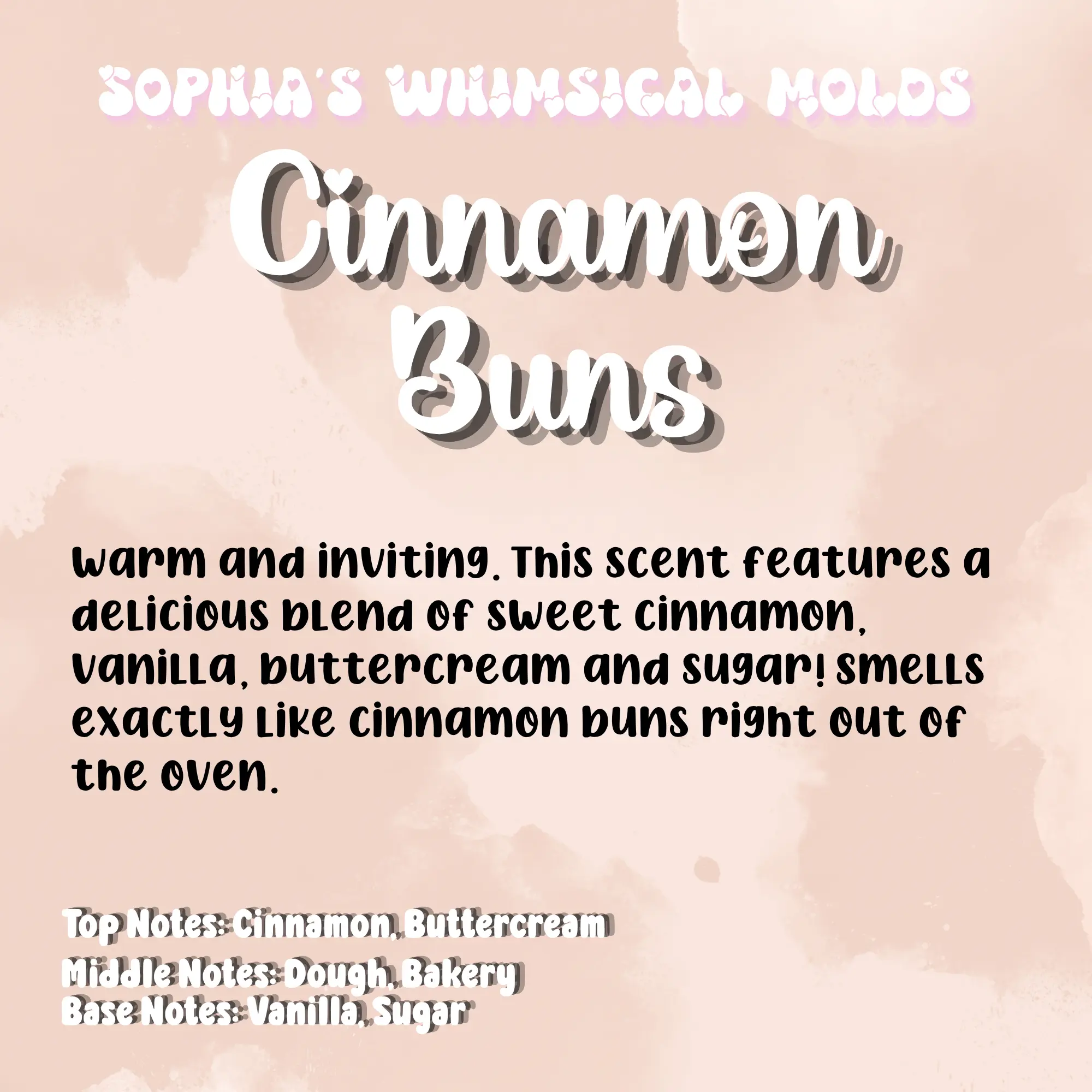Cinnamon Buns - Pre-Scented Aroma Beads