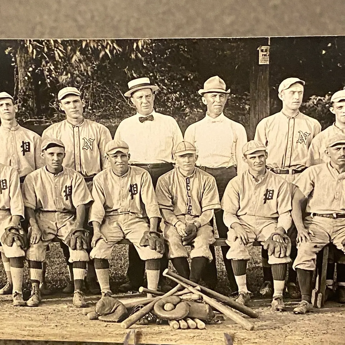 Vintage 1914 Baseball Team Postcard