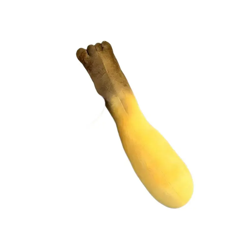 Fun "Yellow-Leg" Long Plush Body Pillow – Creative Extra-Long Home Decor Doll, Cylindrical Bolster, Quirky Novelty Gift