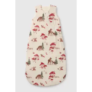 Loulou Lollipop TENCEL Sleep Bag Wearable Blanket 1.0 TOG Forest Families Ultra-Soft Sustainable Fabric 2-Way Zipper Sleeveless Design OEKO-TEX Certified Cozy Baby Sleep