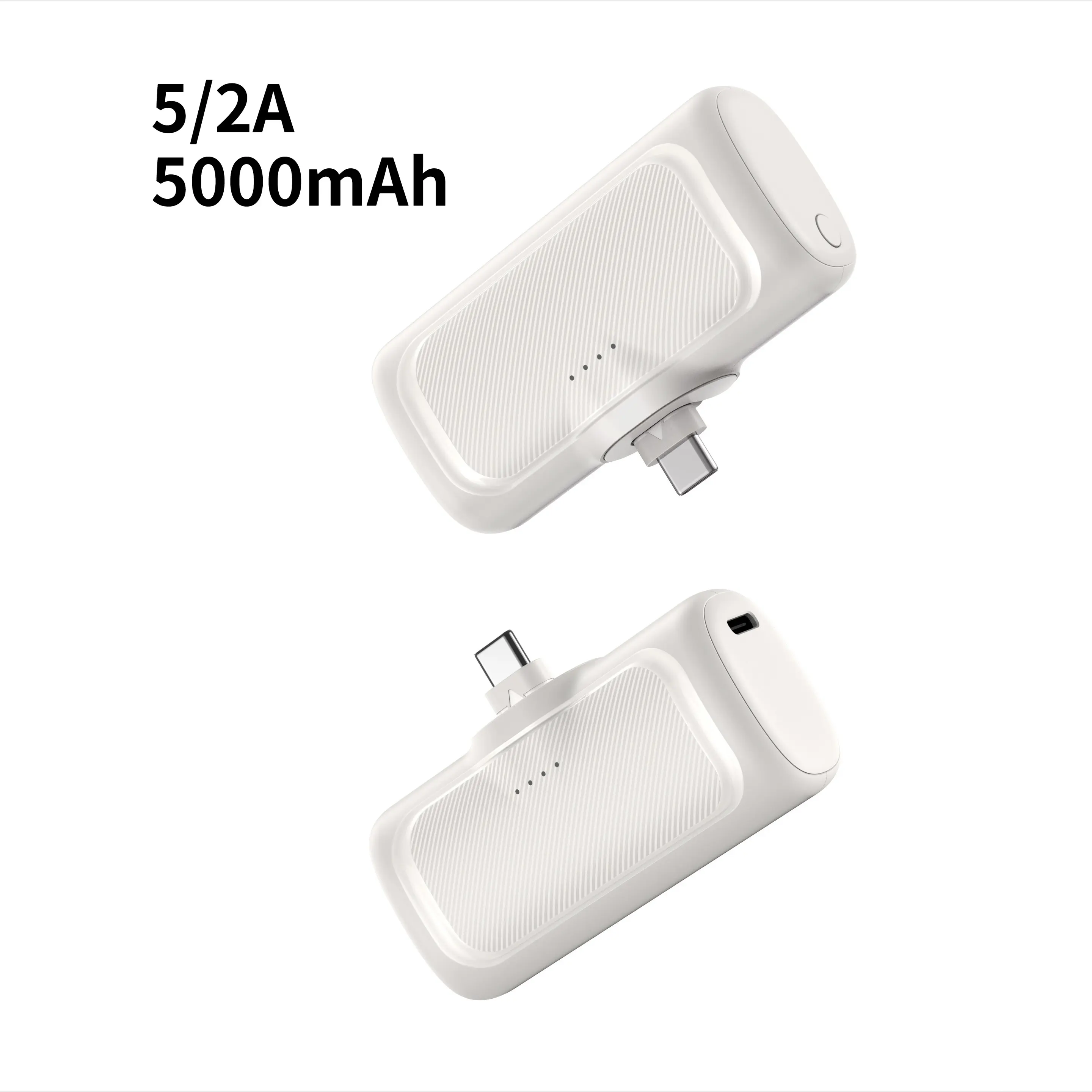 5000mAh 5V2A - White