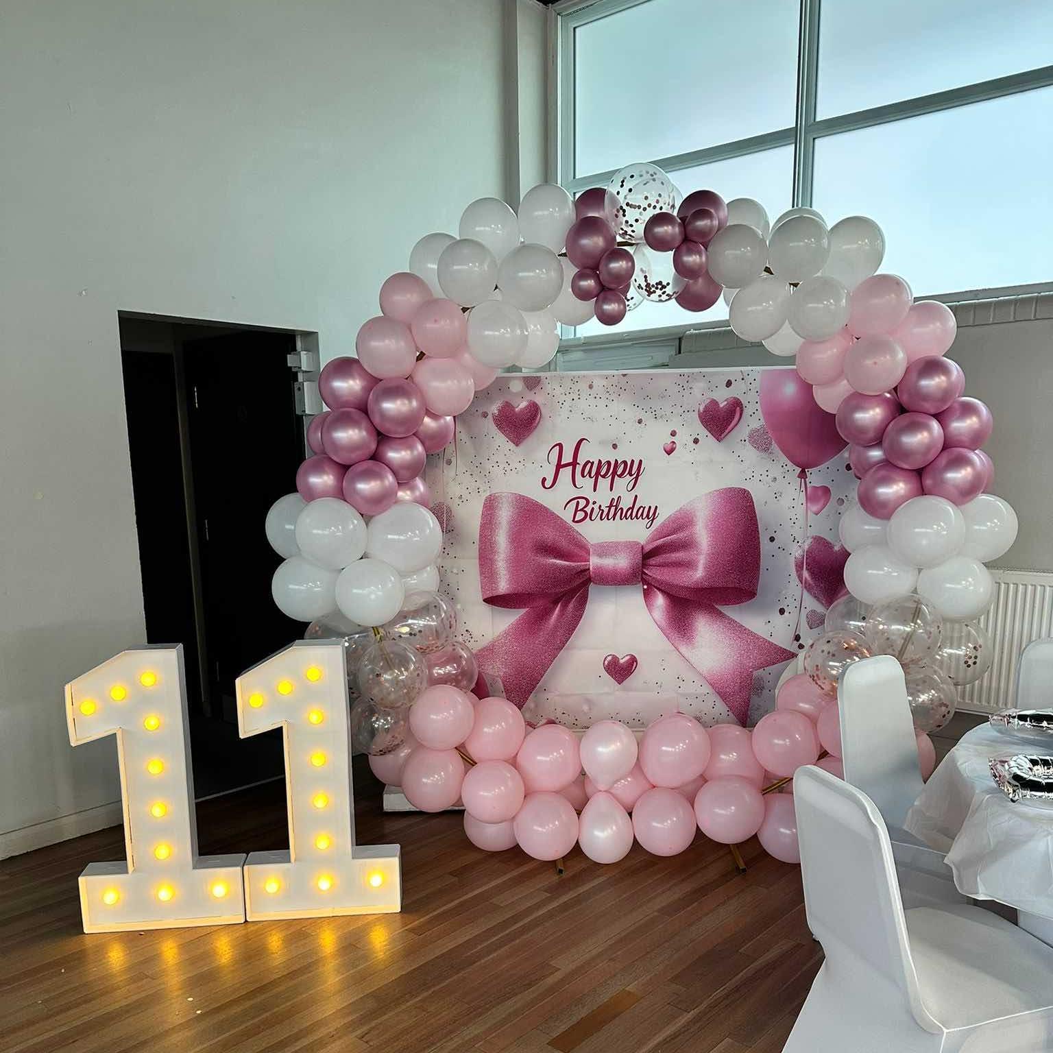 3FT Light Up Numbers & Letters 0-9 & A-Z, Assembly Required, 3FT/36in LED Warm Paper Foam Marquee Numbers & Letters for First Birthday Party Birthdays Graduation Anniversary Wedding Proposal Baby Shower #Summerwins