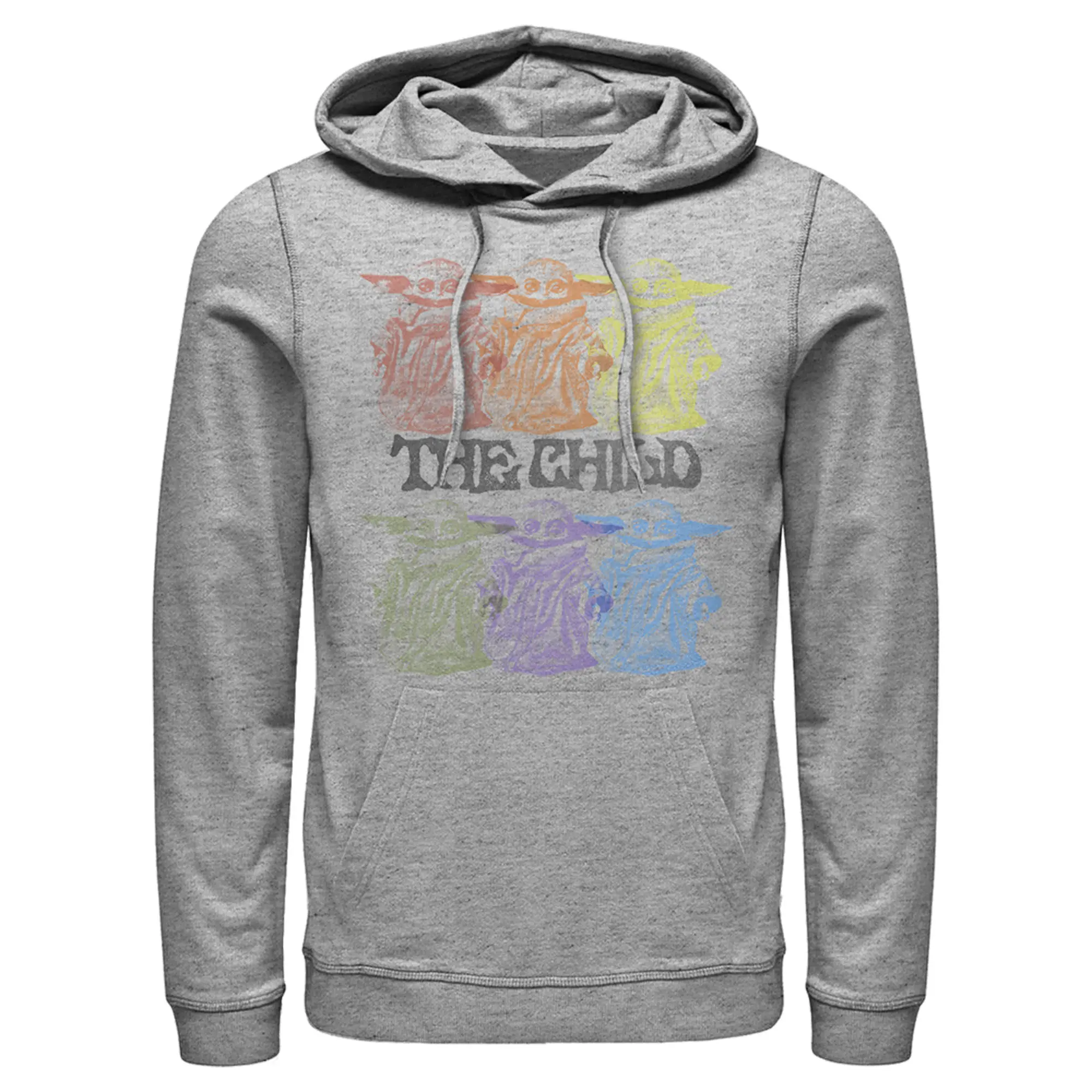 Men's Star Wars The Mandalorian Hexad Illusion Pull Over Hoodie