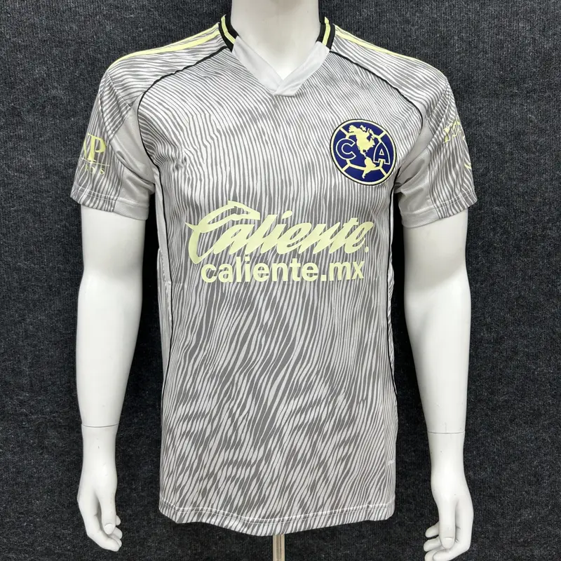 2025 2026 New America Club Third Away No.8 Fidalgo Short Sleeves Football Jersey Top