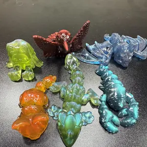 Pick 6 Minis - Resin 3D Printed Articulated Figures Collectible Figurines for Adults Acrylic Desktop Decoration Ornaments