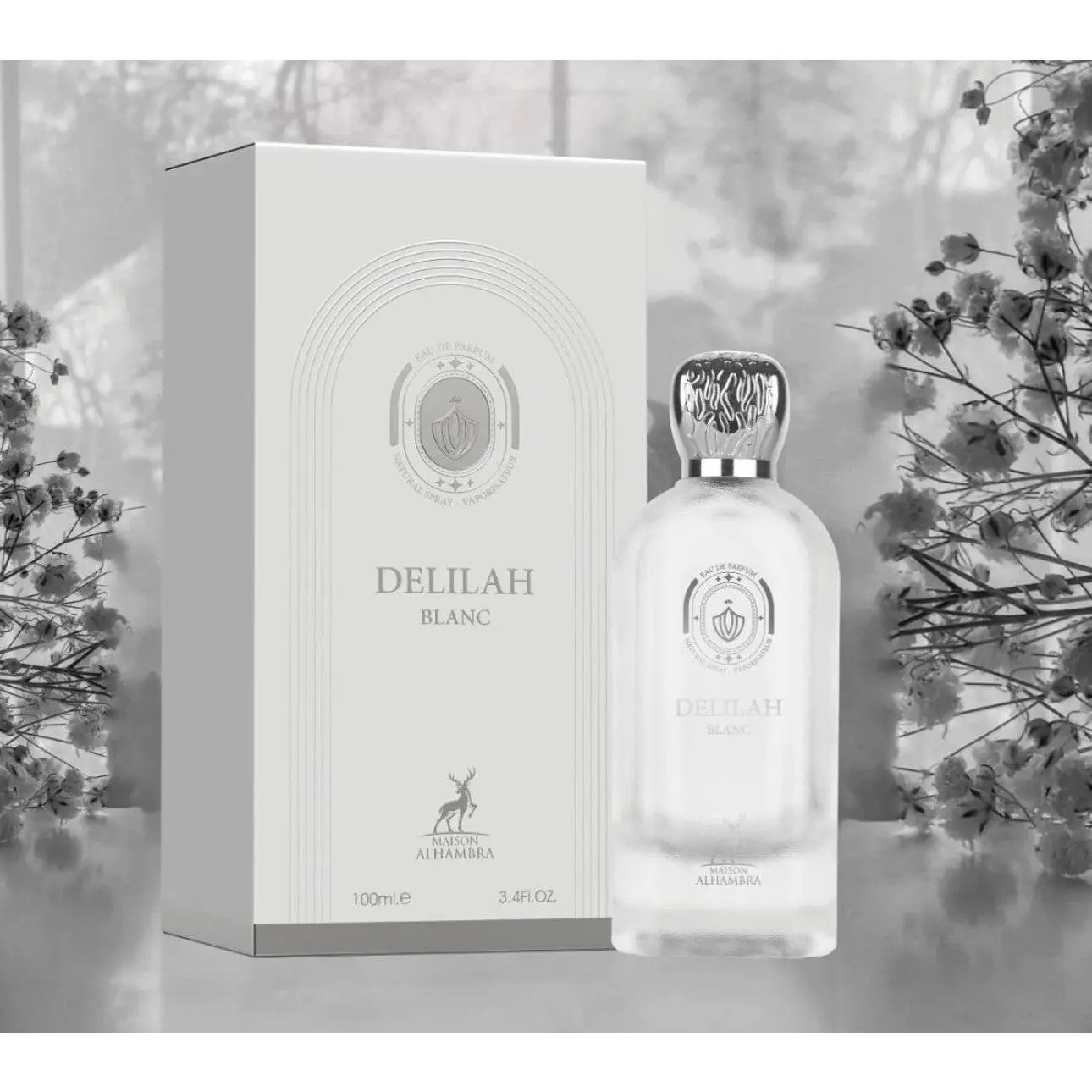 DELILAH BLANC WOMEN EDP - 100ML (3.40z) by MAISON ALHAMRA