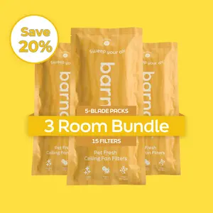 Pet 5-blade packs: Save 20% on 3 Room Bundle