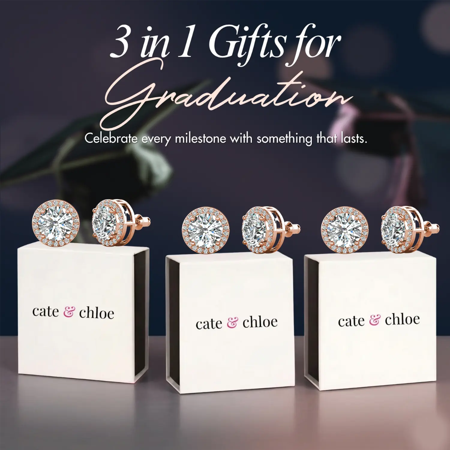 Rose Gold - 3 Pack