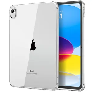 Clear Case for iPad (A16) 11th Generation 2025 11-inch/10th Generation 2022 10.9 inch, Lightweight Soft TPU, Anti-Scratch Ultra Slim Protective Tablet Cover, Shockproof Impact Resistant, Clear