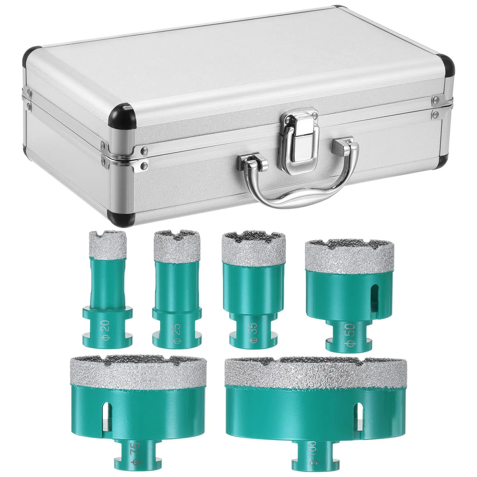 Diamond Drill Bit Set, Drill Bit Sets for Tile Ceramic Marble Stone ...