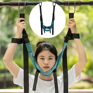 Portable neck stretcher for home and outdoor use, easy to hang on doors and pull-up poles, unisex, strength training, Workout Straps
