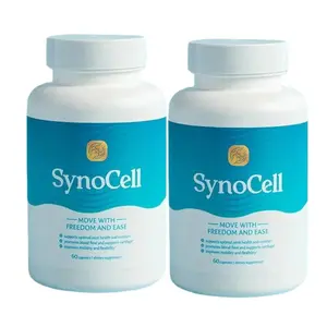 2-Pack Synocell Capsules – Back Neck and Joint Support Complex - Wellness Support Supplement 120 Caps