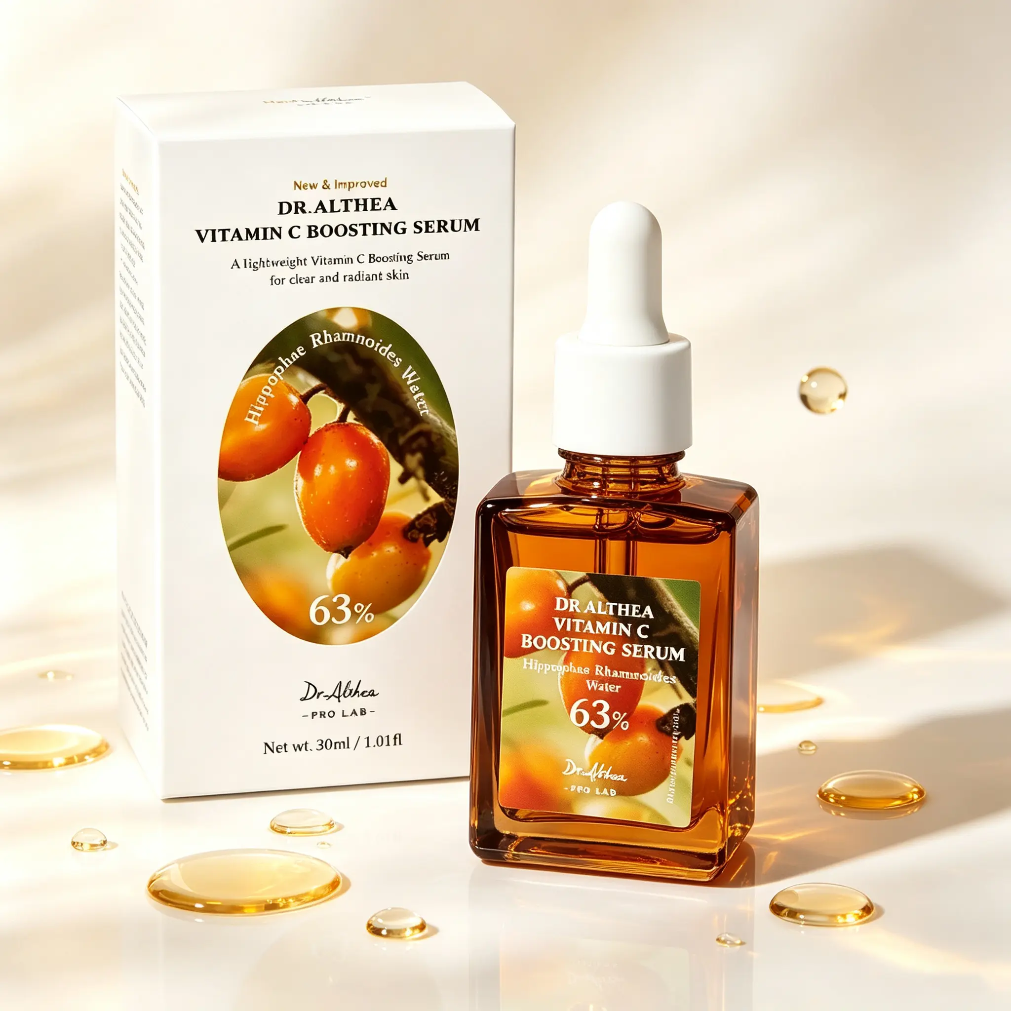 [Dr.Althea] Vitamin C Boosting Serum - Vegan Korean Daily Facial Essence with Vitamin C & Tranexamic Acid, Radiant Skin Tone Evening Serum for All Skin Types