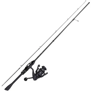 FIshing Rod Combos 1 .8M 2 Pieces  M Power Portable Travel Spinning Fishing Rod with 5.2:1 Gear Ratio Spinning Fishing for Saltwater Freshwater Bass Fishing
