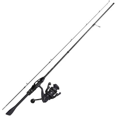 SOUGAYILANG Portable Travel Spinning Casting Rod Combo - 2-Part 1.8M M Power Tackle Set, 5.2:1 Gear Ratio, 10-25g Lure Weight, Spin Combo Simplifies Setup for Saltwater Freshwater Use, Spinning Casting Rods, Travel Combo