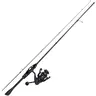 SOUGAYILANG Portable Travel Spinning Casting Rod Combo - 2-Part 1.8M M Power Tackle Set, 5.2:1 Gear Ratio, 10-25g Lure Weight, Spin Combo Simplifies Setup for Saltwater Freshwater Use, Spinning Casting Rods, Travel Combo