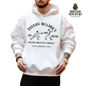 Cassius Bellona Hoodie, Cassius Razor Trainer Pullover – Red Rising Merch for Howlers, Unisex Book Lover, Classic Cotton Fan Gift