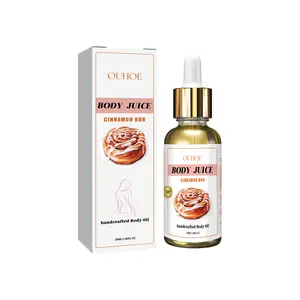 Cinnamon Bread Body Treatment Oil Firming and Moisturizing Skin Body Massage Treatment Emollient Oil Body Care Moisturize Moisturizer Soothing Comfort Moisture
