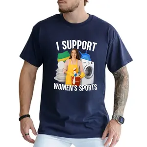 I Support Women's Sport T-Shirt, Mens Shirts Funny, Humor Graphics Tee, Funny Adult Graphics Shirt, Men's Gifts, Casual Menswear, For Men