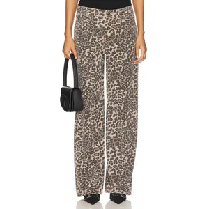 LIONESS Top Model Jean in Leopard