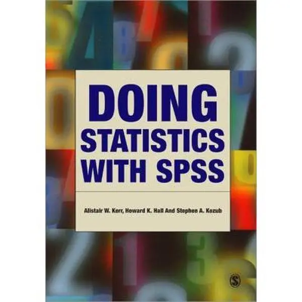 Used Book - Doing Statistics with SPSS by Alistair W. Kerr (Paperback, Softcover) - English, Tutorial