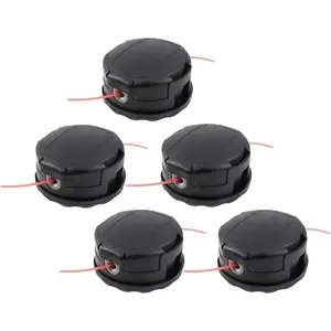 5 Pack String Trimmer Head SRM-225 for Echo Speed Feed 400 SRM-230 ,225 ,210 ,2100 Echo Weed Eater PAS210,211,225 ,230,260 Shindaiwa T195S ,220 ,222 ,230 ,231 Straight Shaft Trimmer