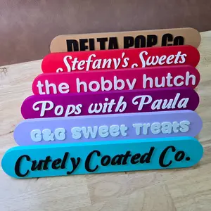 Custom 3D-Printed Hobby Business Sign - Raised Lettering