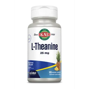 L-Theanine 25 mg ActivMelt® Instant Dissolve Tablets Springtok Healthcare Edible Dietary Amino Tea Acid Supplement Fitness Vitamin