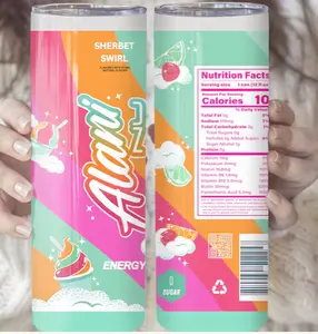 20 Ounce Tumbler - Stainless Steel | Alani Sherbet Swirl coffee tumbler