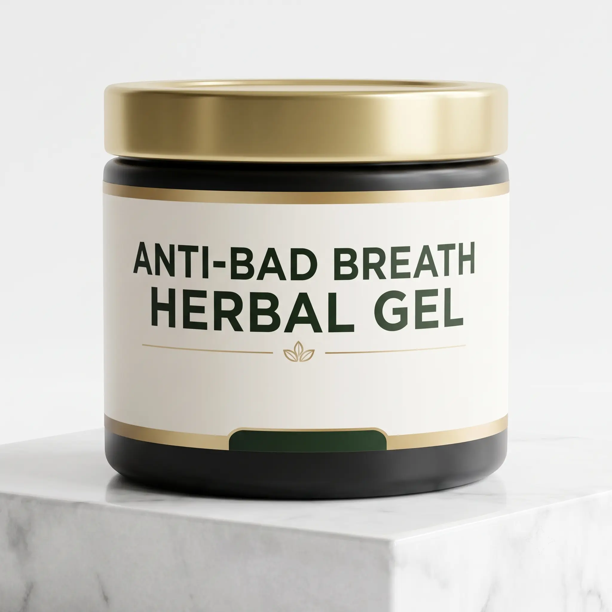 Herbal Oral Care Gel for Fresh Breath – Mint & Green Tea Infused Mouth Gel – Alcohol-Free Daily Oral Freshener – 150ml