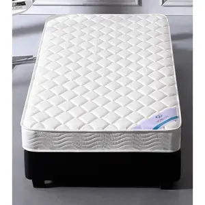 Home Life 6 inch Twin Bed Mattress - Hybrid Euro Top Comfort Sleep - Eco-Friendly, Breathable Innerspring Twin Size Mattress