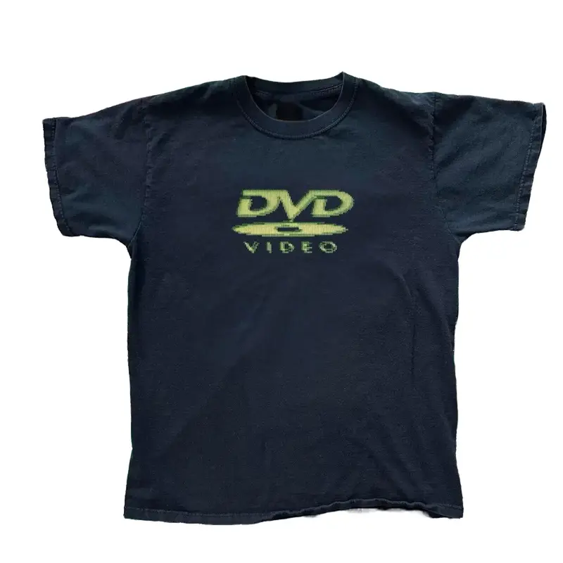 DVD video graphic Baby Tee, Clothing Female 90s Vintage Clothes, For Women Emo Trashy Y2k 2000s Tops, Kawaii Harajuku Woman T-shirts, Gift For Her, Woman T-Shirt