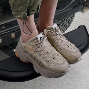 Nilight Hitch Step with 2" Hitch Receiver Rear Bumper Guard Protector Compatible with Car Truck Vehicles Upgraded Textured Black Hitch Step Bar with Hitch Lock & U-Bolts Stabilize