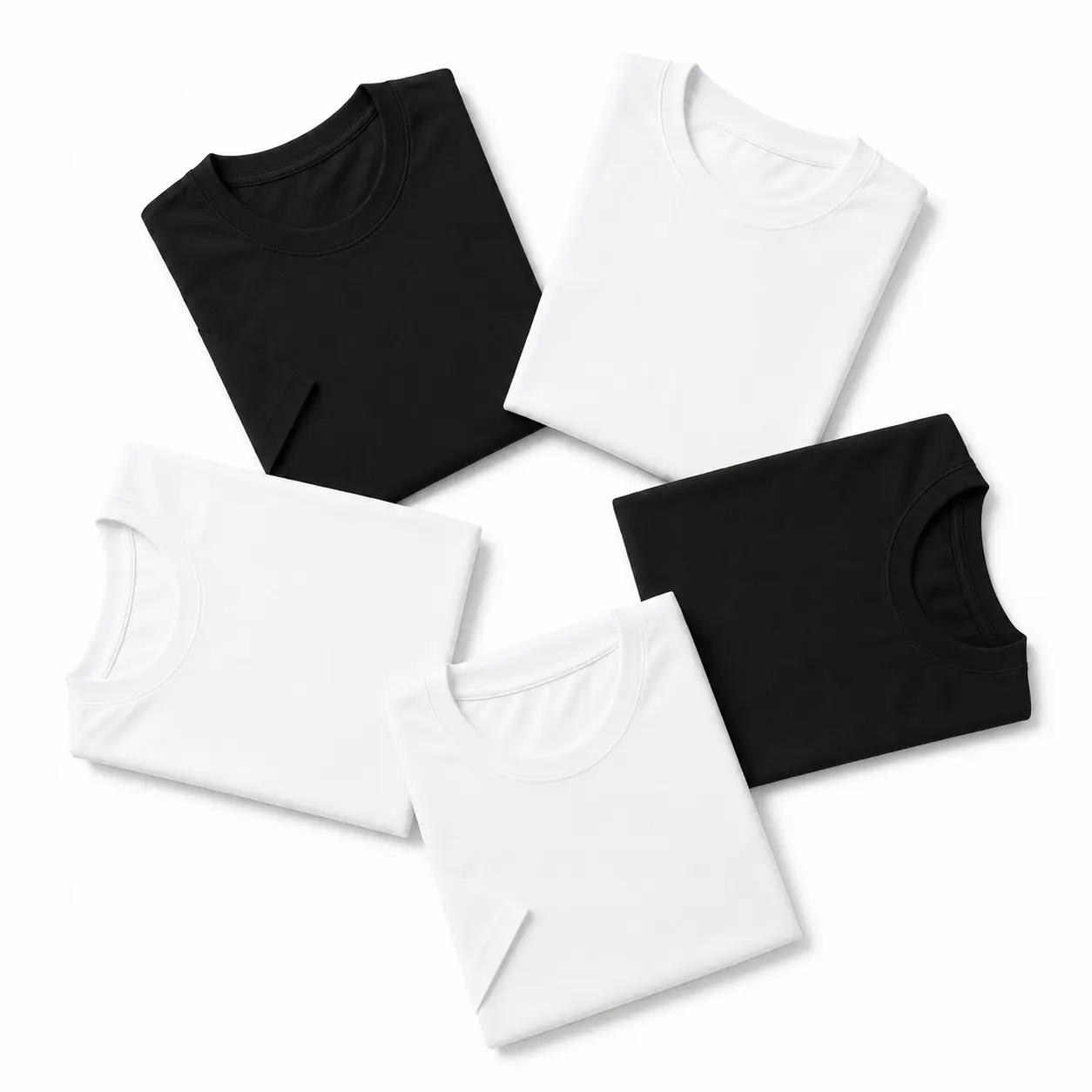 Women's 100% Cotton T-Shirt - Relaxed Fit Round Neck Short Sleeve Plain Basic Tee, Casual Athleisure Summer Top, Minimalist